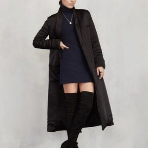 Reformation long no closure coat